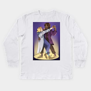 thoschei dancing: dhawan!master and thirteen Kids Long Sleeve T-Shirt